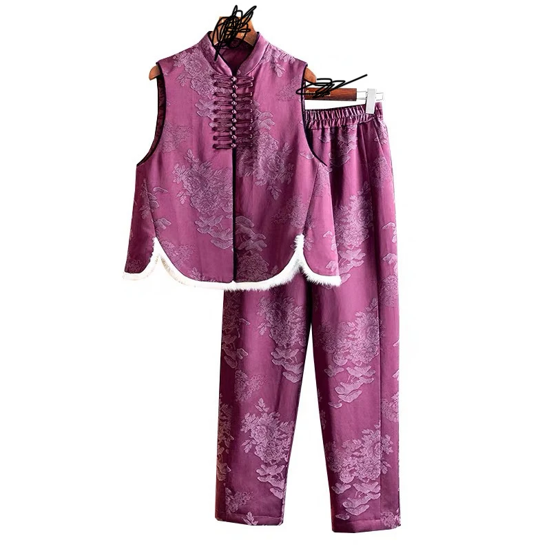 南油朱朱 套装紫色185