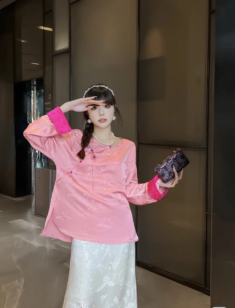 南油朱朱重工衬衣百搭081