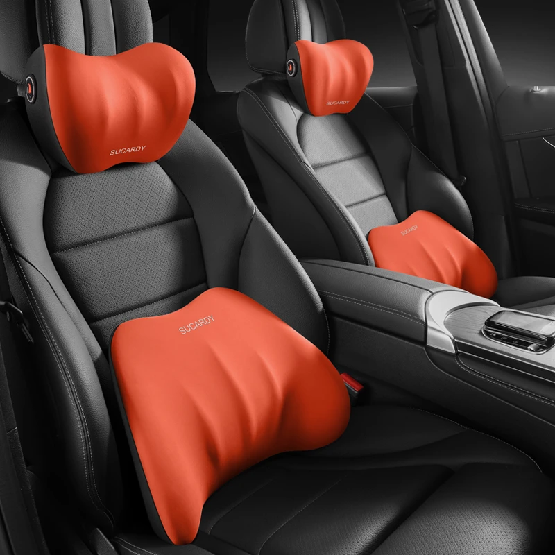 长安欧尚X5专用汽车护颈头枕座椅腰靠记忆棉靠枕背垫腰垫四季通用