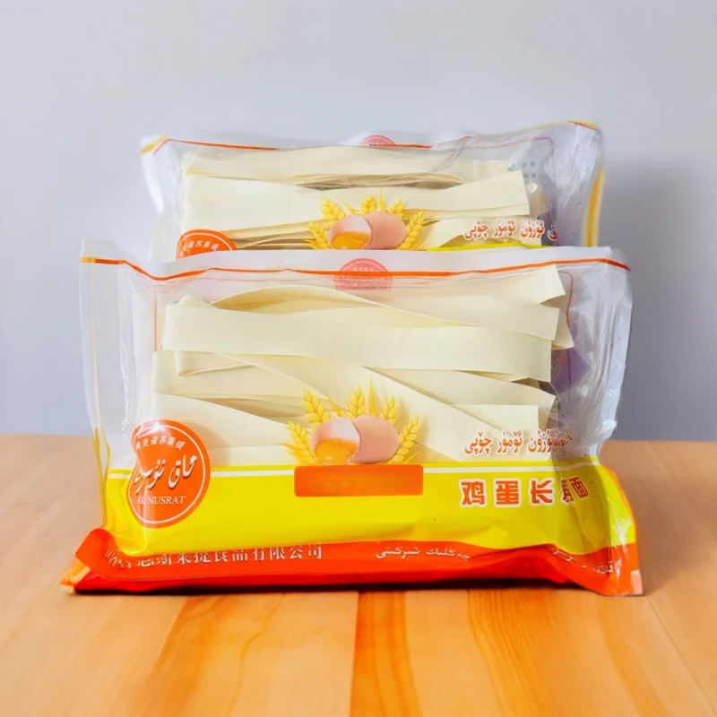 【نارىن چۆپ】阿克诺斯莱提250g新疆纳仁面速熟方便新疆皮带面夜宵