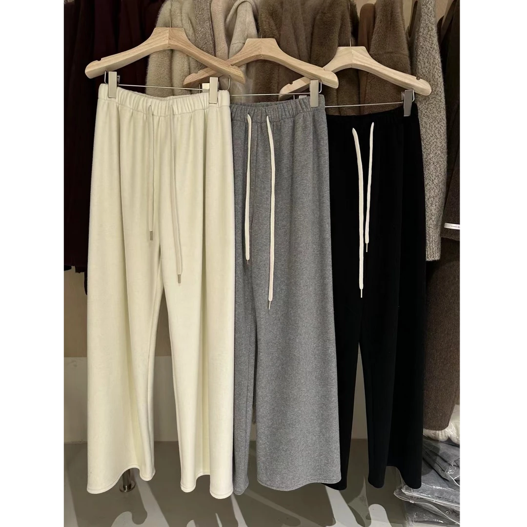 仓美美女装-《一条过冬百搭裤》阔腿松紧腰休闲裤（卡码推荐拍大！）