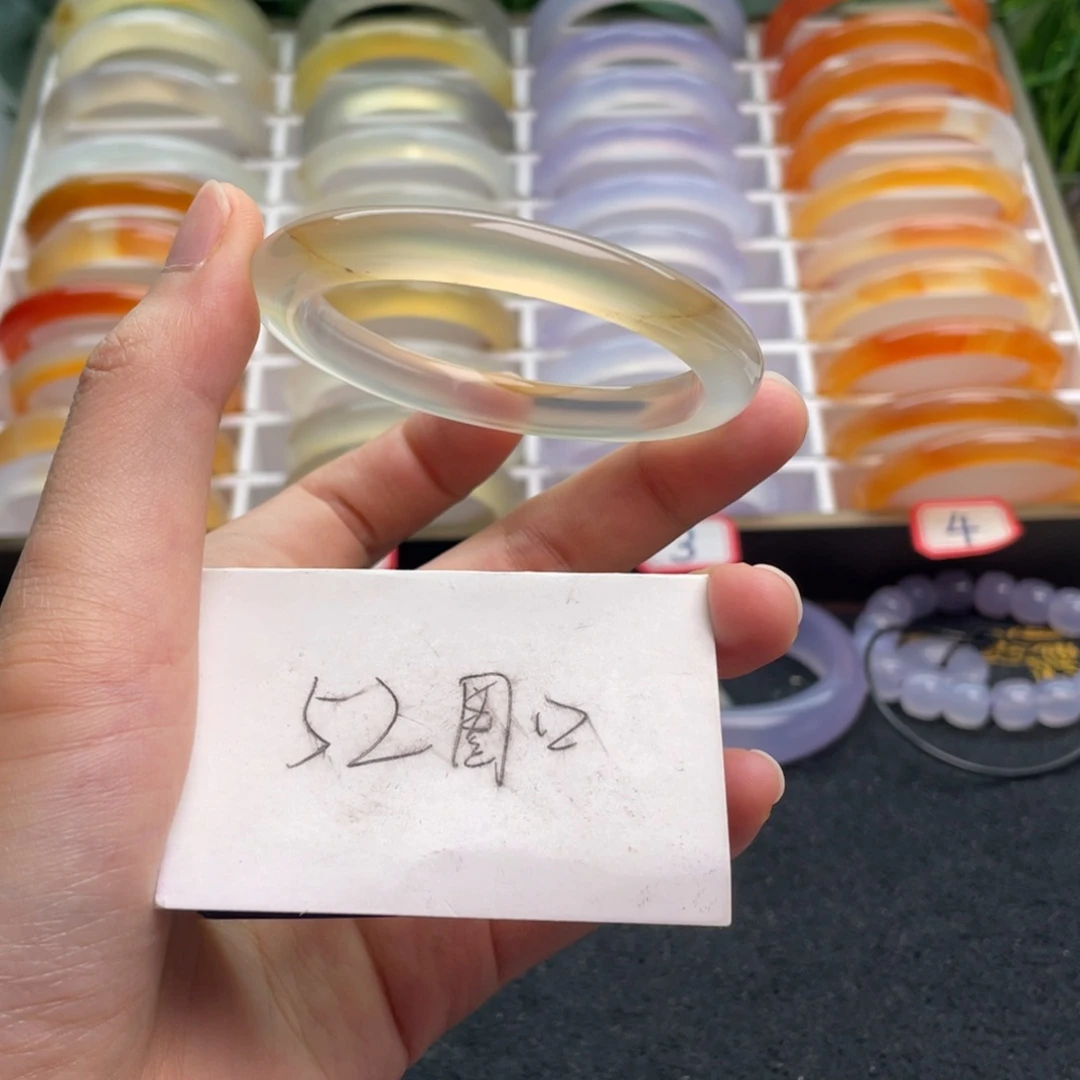 玛瑙/玉髓手镯未镶嵌08