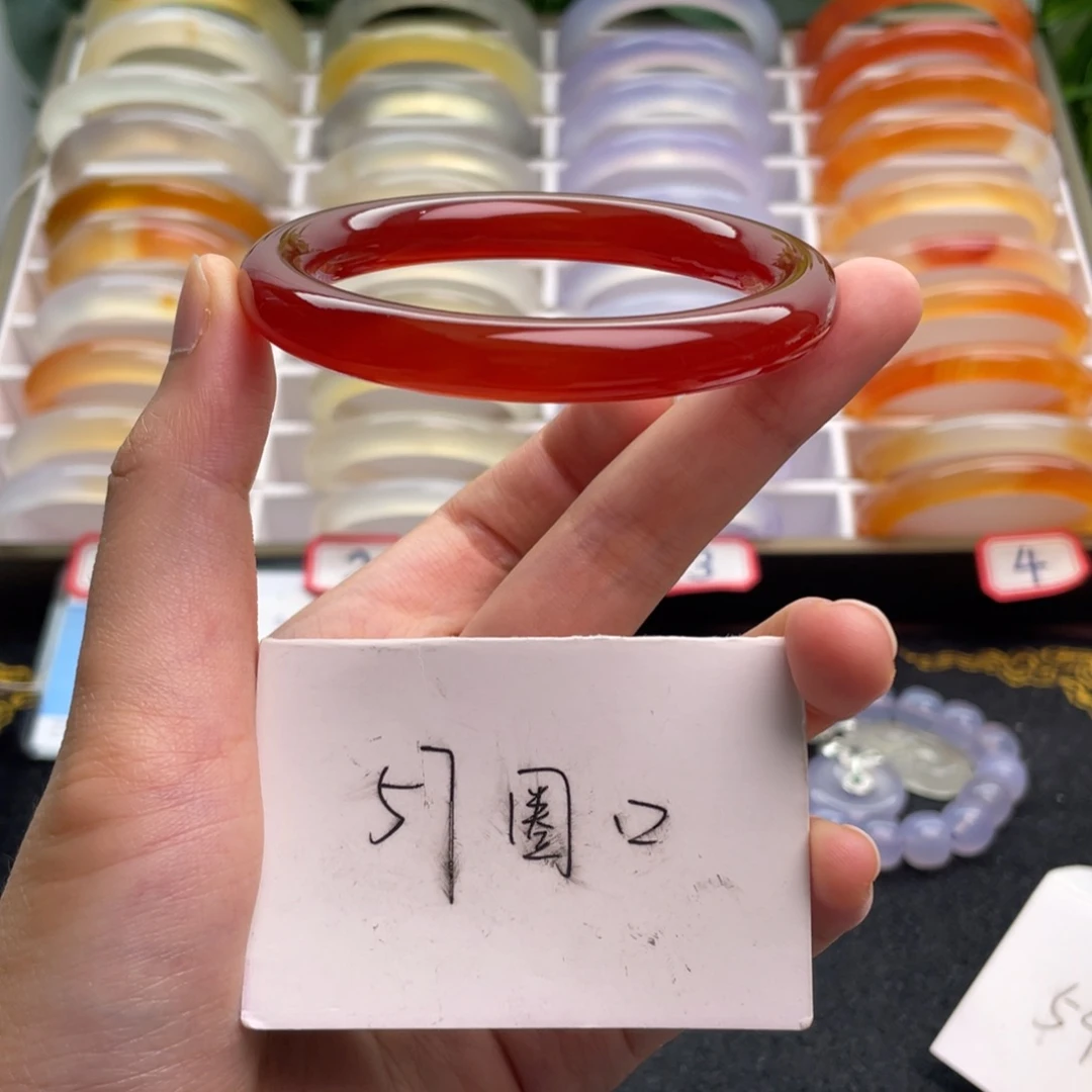 玛瑙/玉髓手镯未镶嵌137