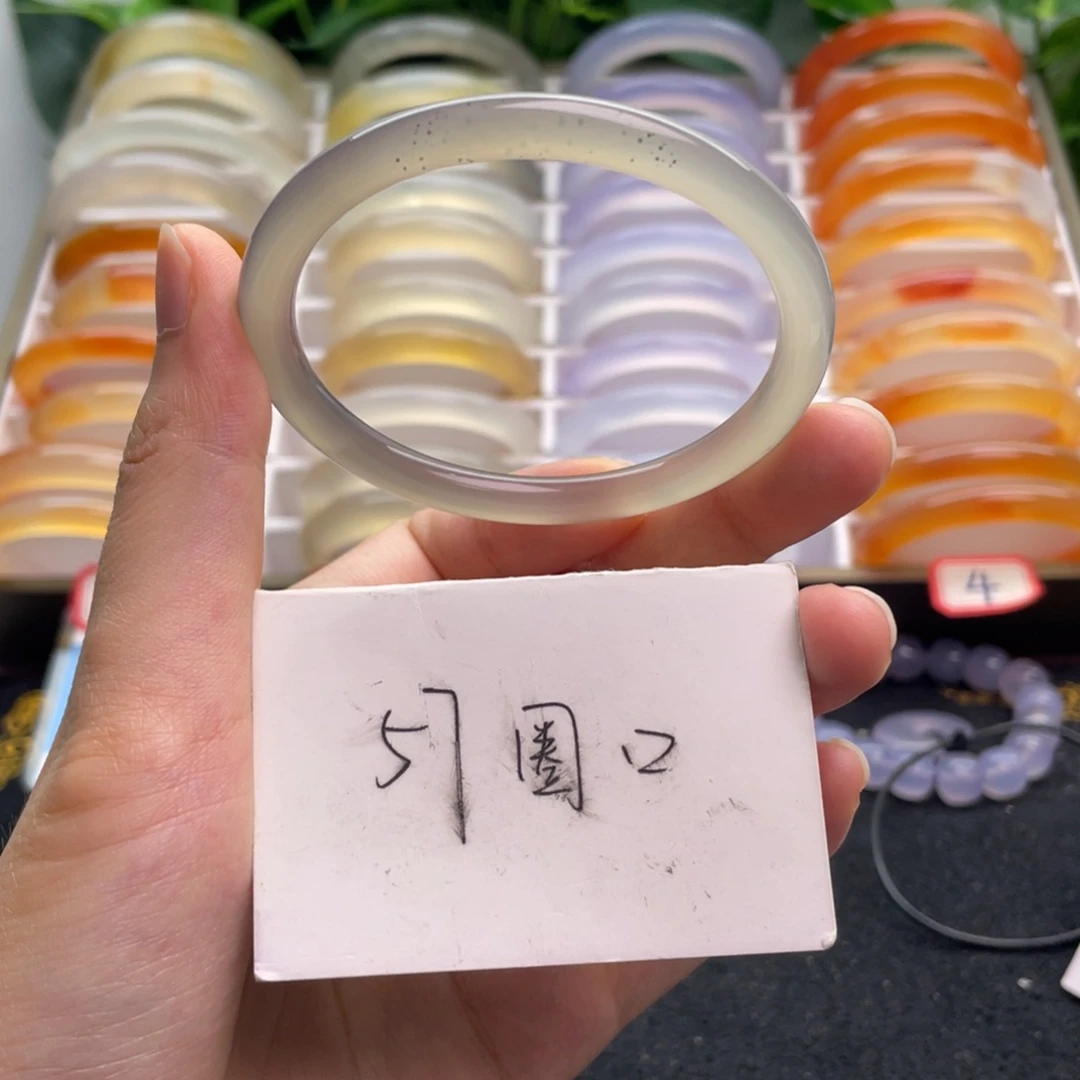 玛瑙/玉髓手镯未镶嵌23