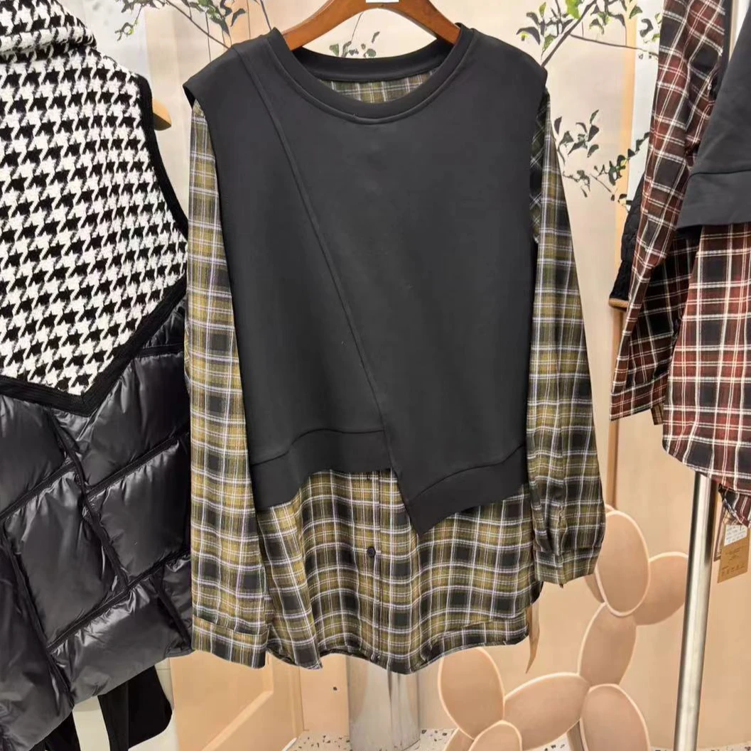秋季新品 气质百搭设计感衬衫5350