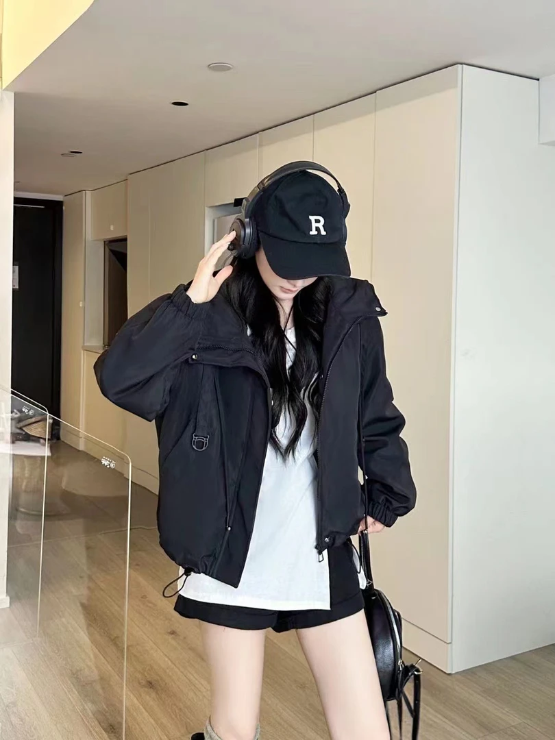 D088女装冬季夹棉外套5507