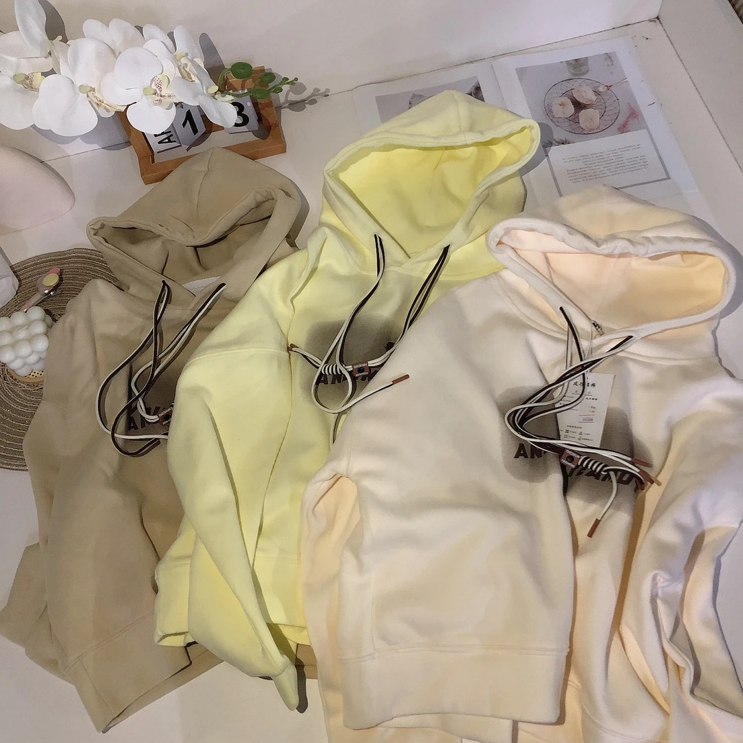 D150女装新款A字母带帽卫衣68066