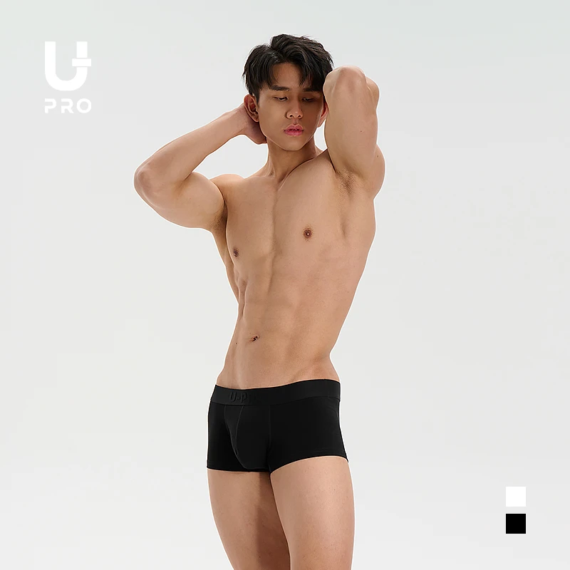 （007）UPRO尤璞时尚透气运动健身低腰平角内裤男upro四角短裤（007）