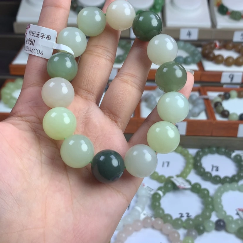 【闪购商品】和田玉手链未镶嵌凡*