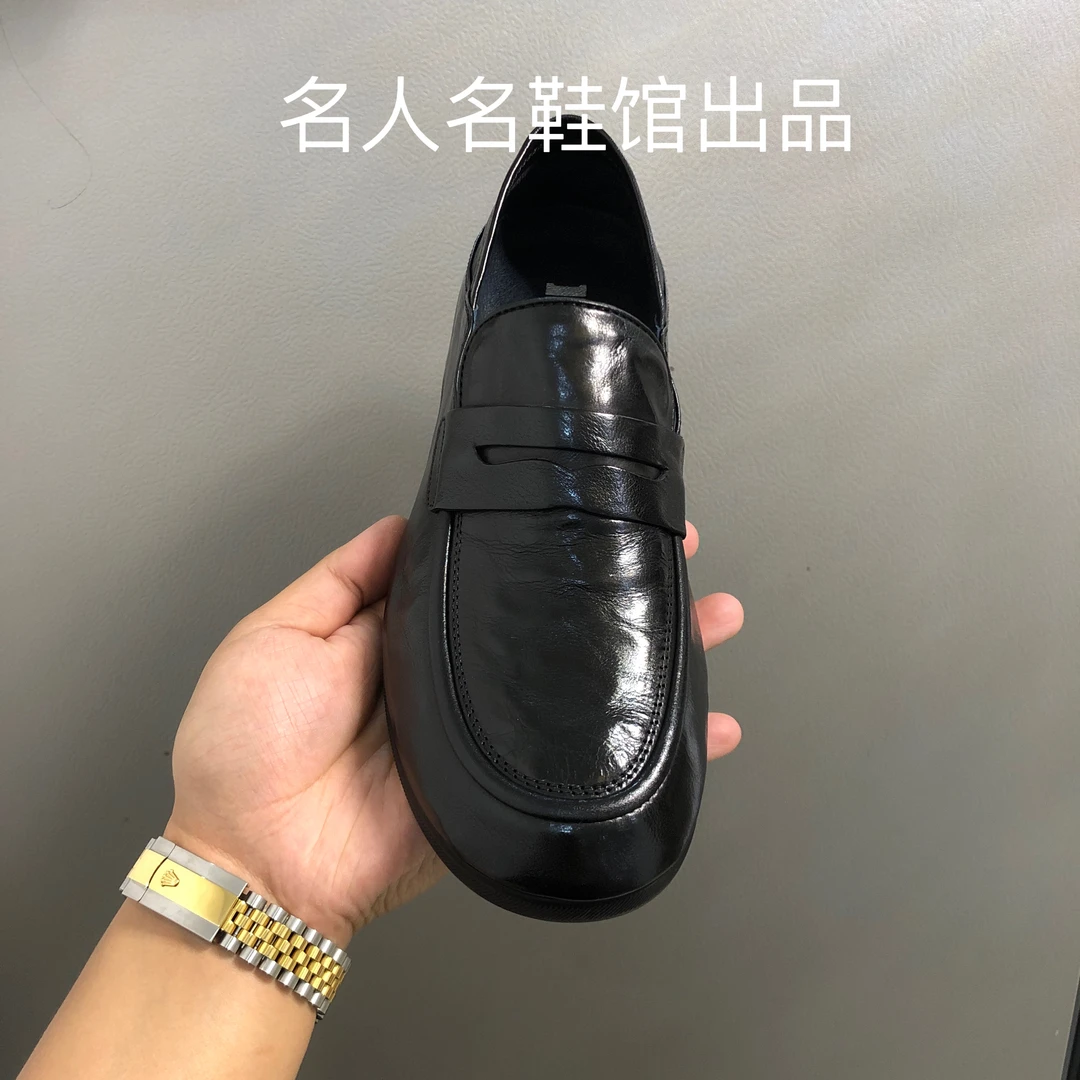 新款上市 水牛皮开口笑 货号86033-1