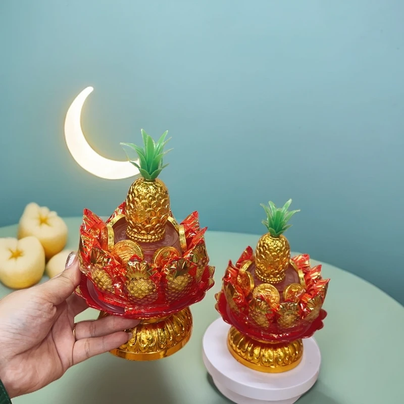 ［中秋凤梨花生酥巧克力塔］