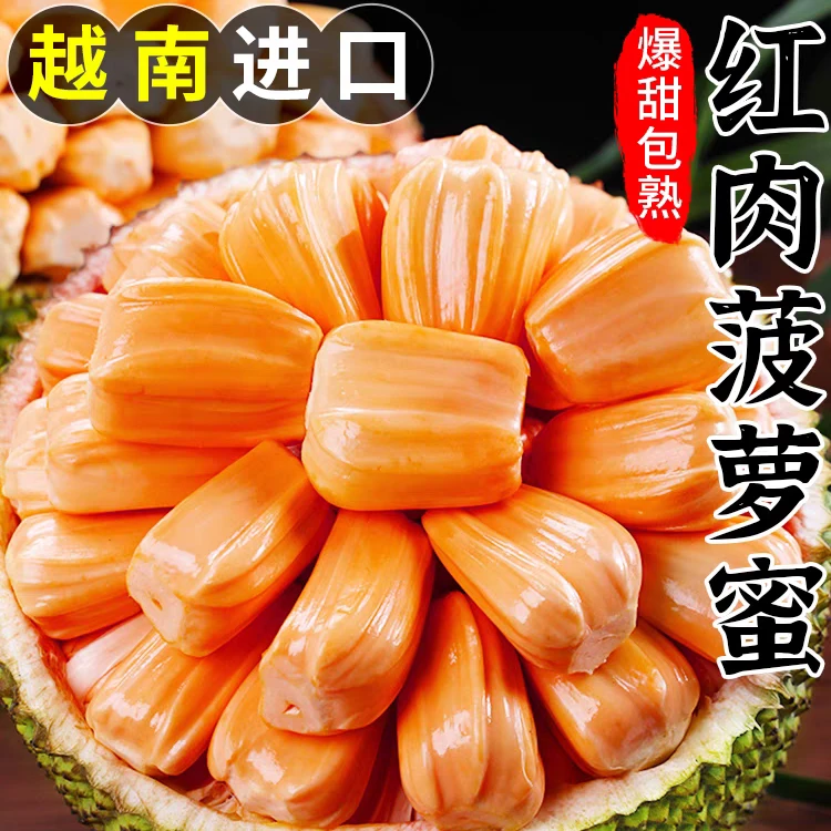越南红肉菠萝蜜原产地进口新鲜香甜食用检测