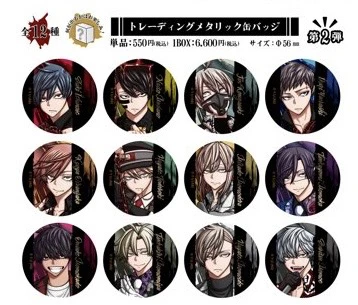 【现货】桃源暗鬼TV动画化cafe&agf二弹吧唧徽章【默认代拆】