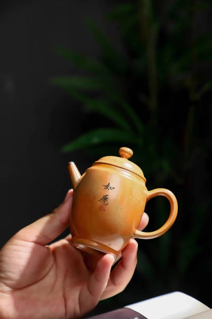 遇见茶器套组如愿茶壶一壶三杯带挂轴功夫茶具礼盒礼品