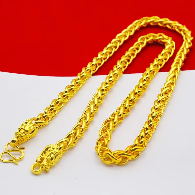 合金项链 龙头肖邦项链霸气潮流男士男款项链