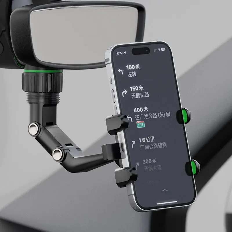 后视镜手机支架汽车多功能导航固定支撑架新款车载拍摄后排固定架