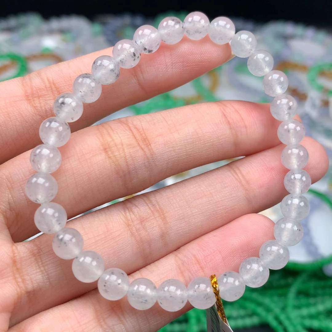 翡翠手链未镶嵌卡