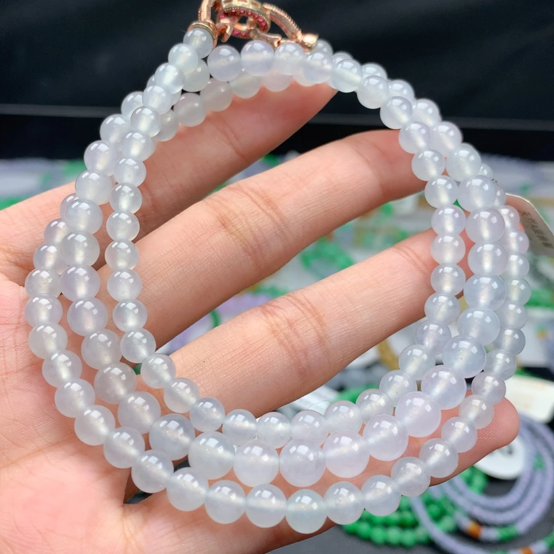 翡翠手链未镶嵌卡