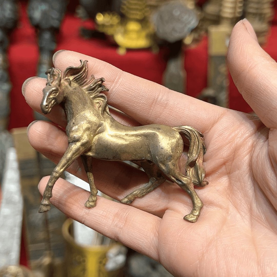 【闪购商品】小马黄铜摆件工艺品