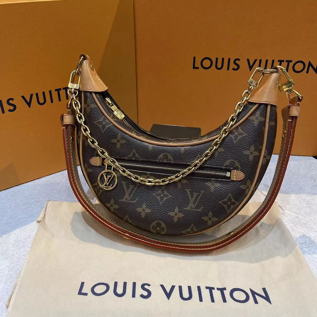 95新 LouisVuitton/路易威登 LV老花月亮包25050102-04