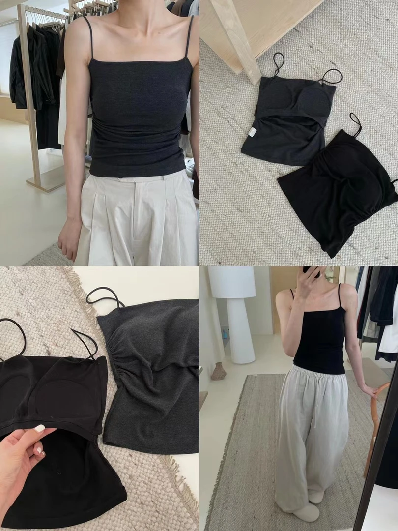 店主自留款吊带美背  超好穿女背心打底