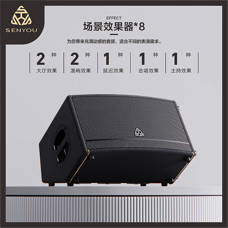 森优K2标准户外弹唱会议直播专用音箱自带声卡无线便携可拆卸电池
