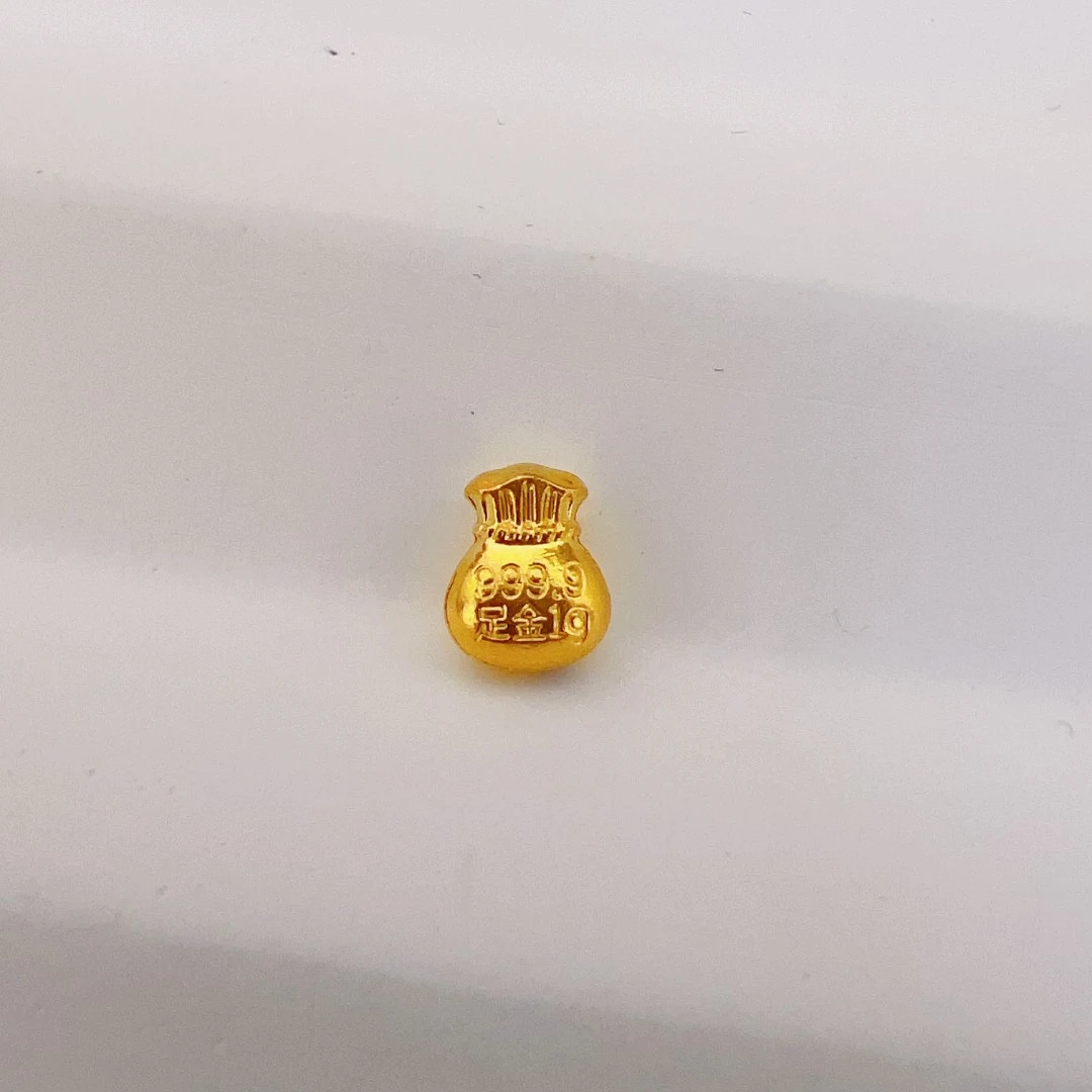 FD1足金金福袋1g（实心，无孔）