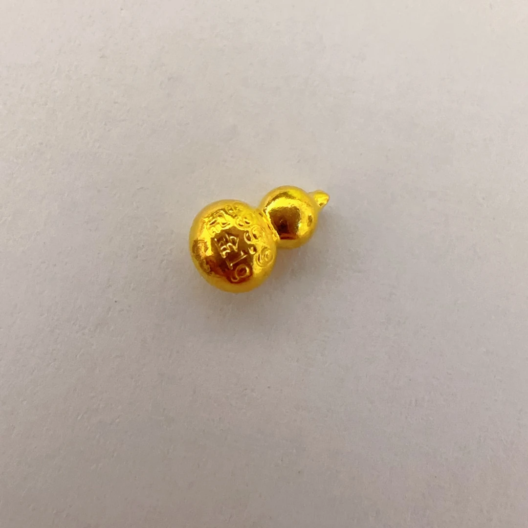 HL1足金葫芦1g（实心，无孔）