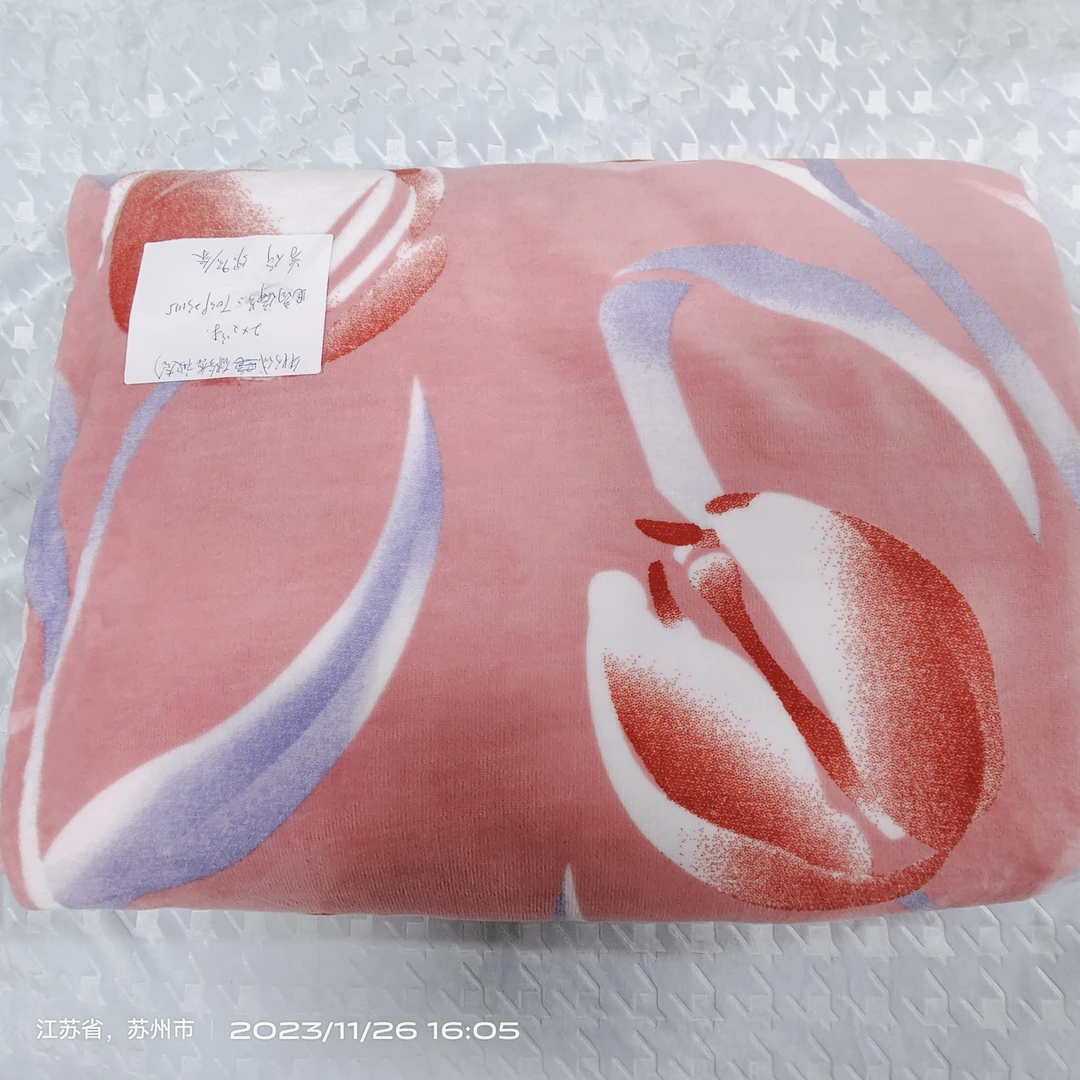 【Fugari】新款上市郁金香牛奶绒被套200*230加厚t039