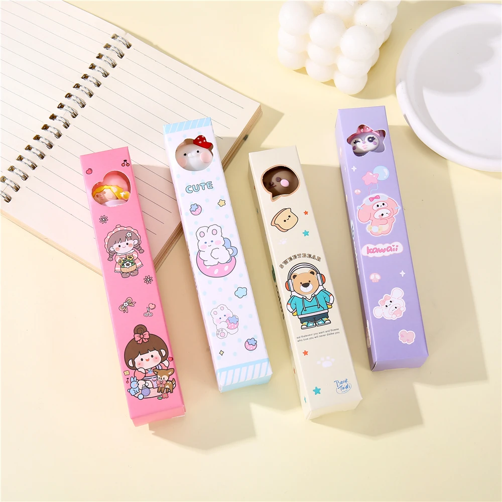 可爱卡通十色圆珠笔9586