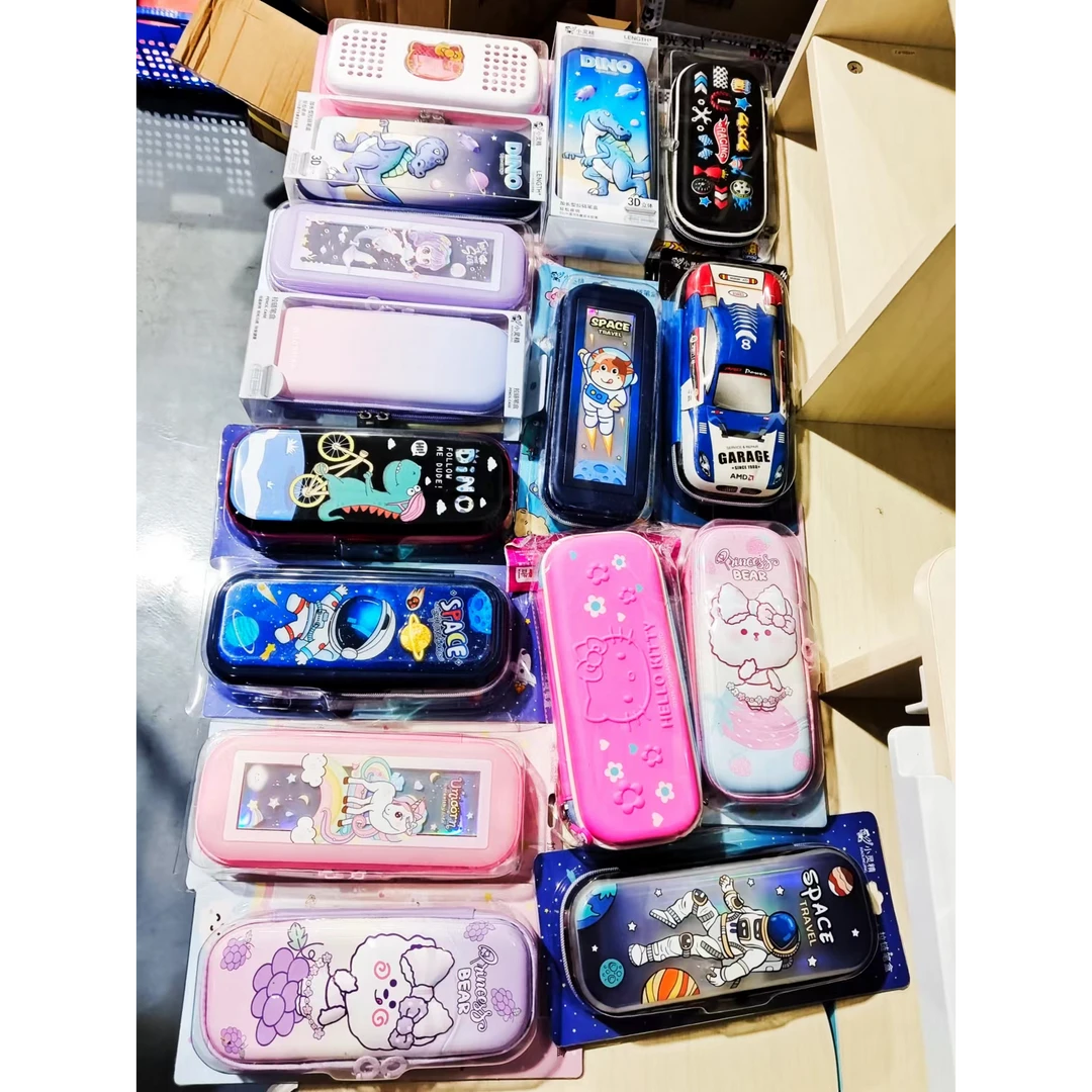 小灵精eva拉链笔袋7777【混款】