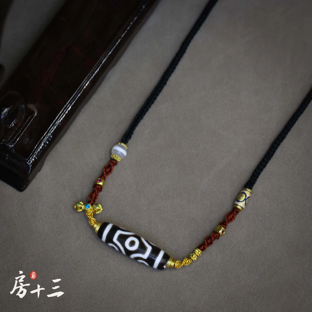 【十三专属】建成·六六大顺B款玛瑙锁骨链