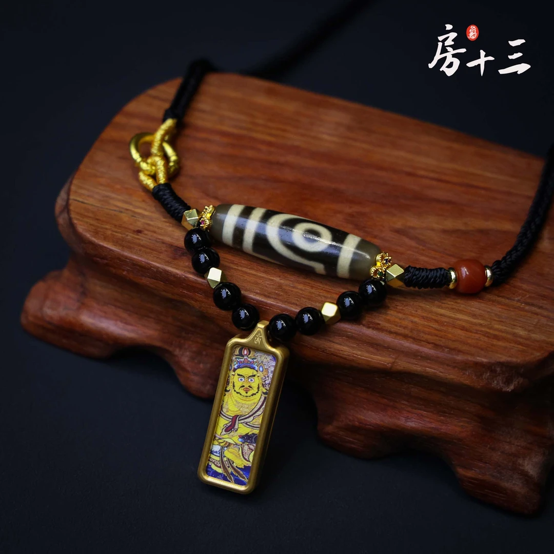 【十三专属】悟空如意·火眼金睛玛瑙锁骨链