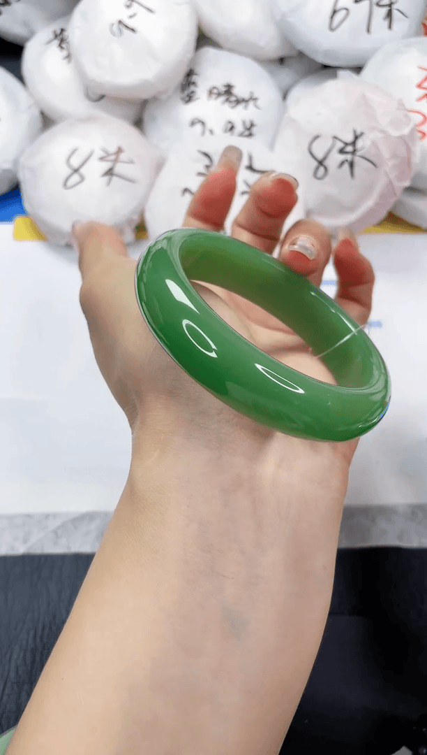 【闪购商品】石英质玉手镯未镶嵌323-57.7