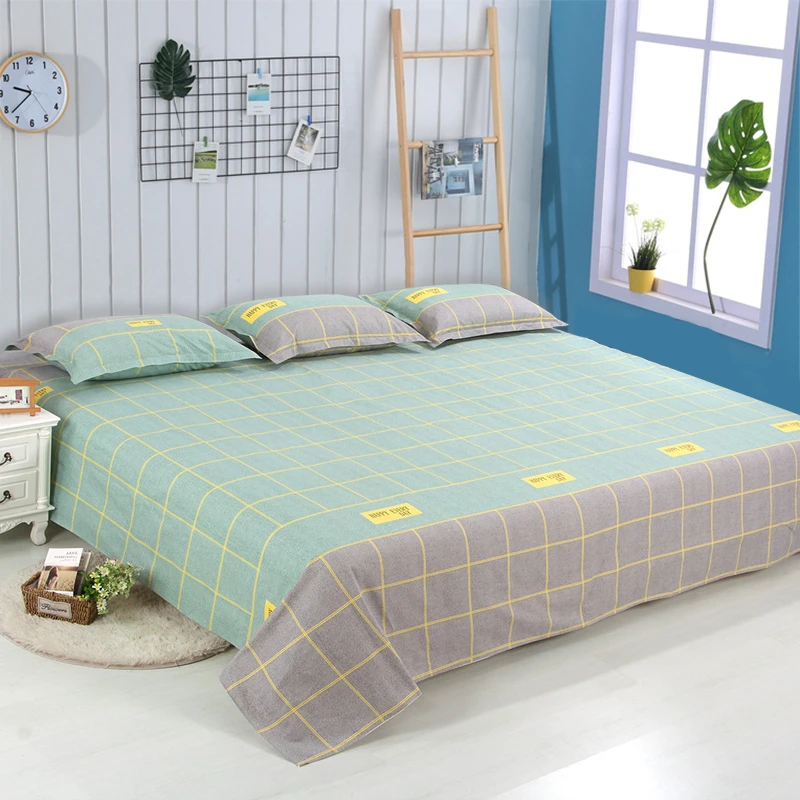 纯棉床单榻榻米双人床专用加大炕单加宽超大土炕加厚全棉定做