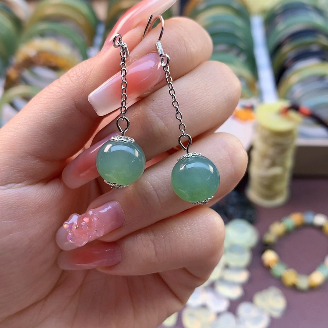 【闪购商品】蛇纹石玉颈饰合金