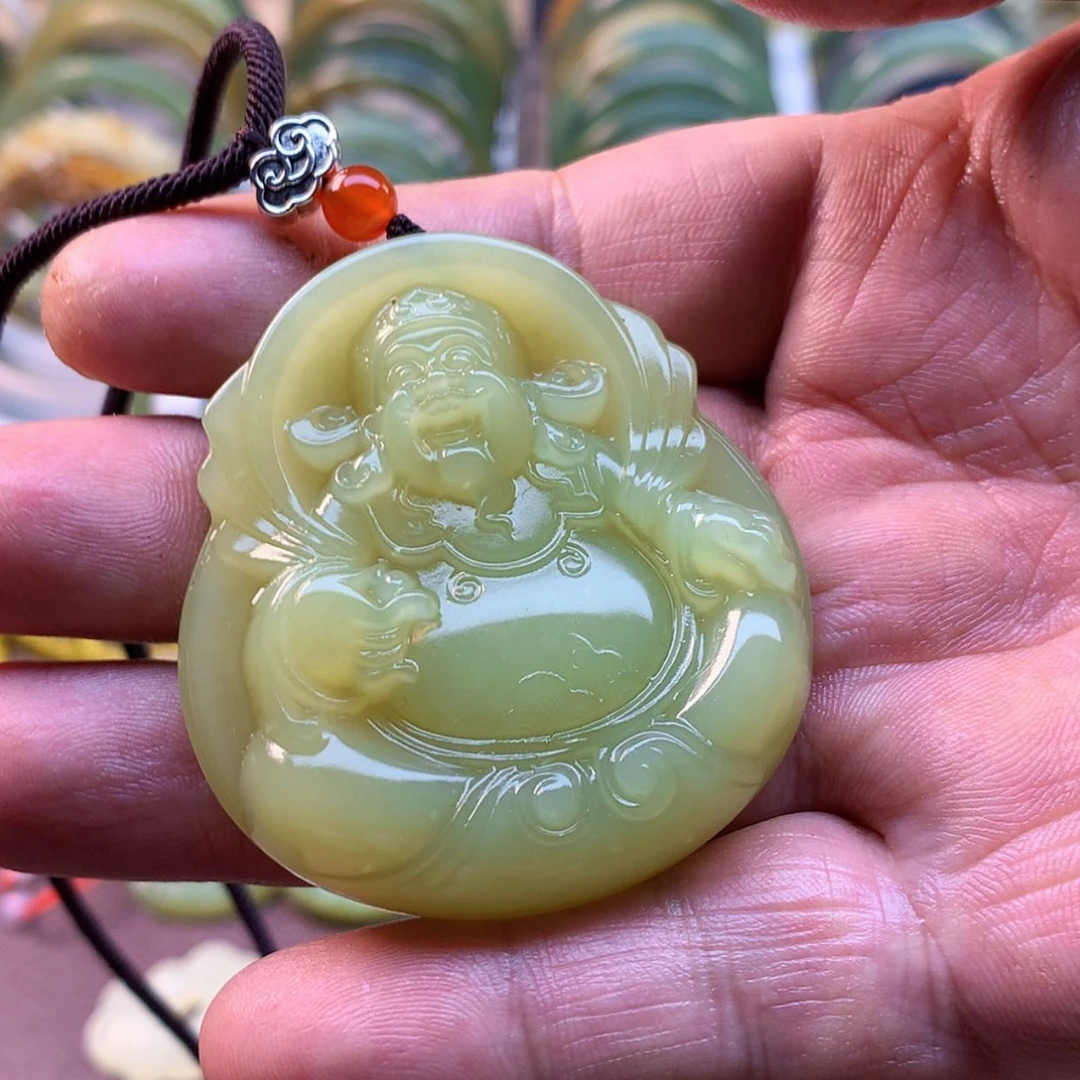 【闪购商品】蛇纹石玉颈饰合金