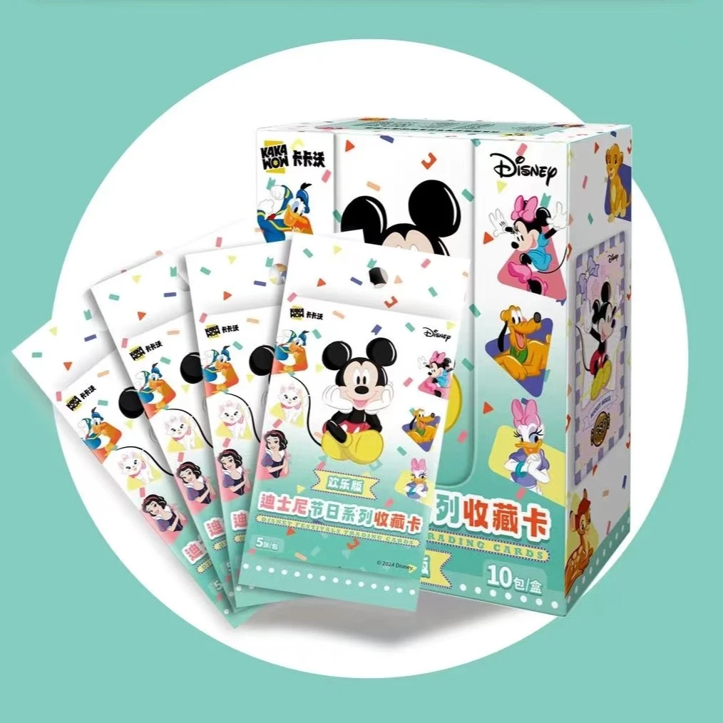 【鱼班长拆】卡卡沃迪士尼节日系列收藏卡欢乐