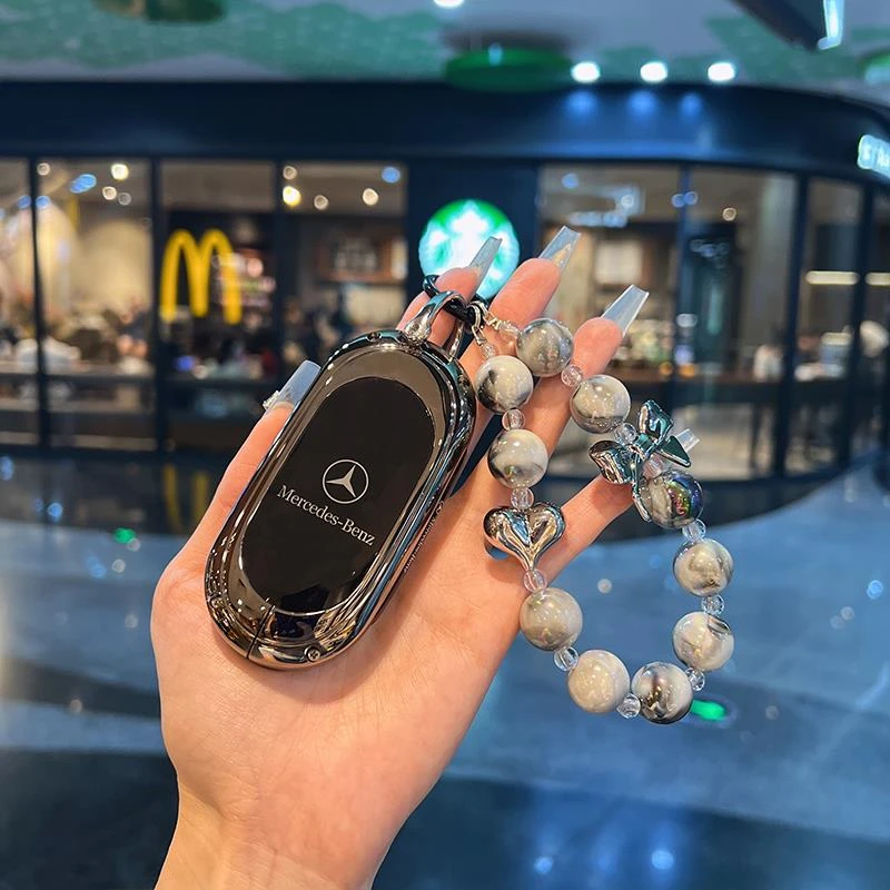 适用24款奔驰钥匙套C260L车C级GLC300L/EQE350/E300L扣C200L包壳