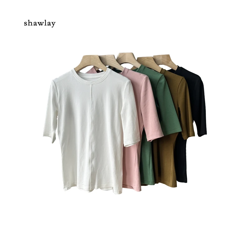 短袖糖果T恤休闲百搭S1227