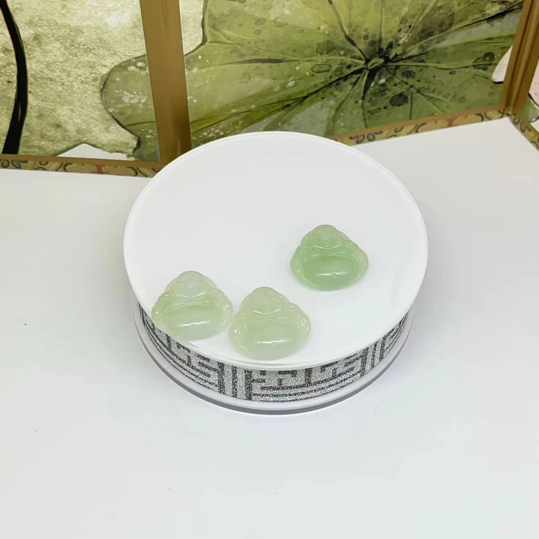 天然缅甸a货翡翠冰佛公吊坠 C079—多样性发一件