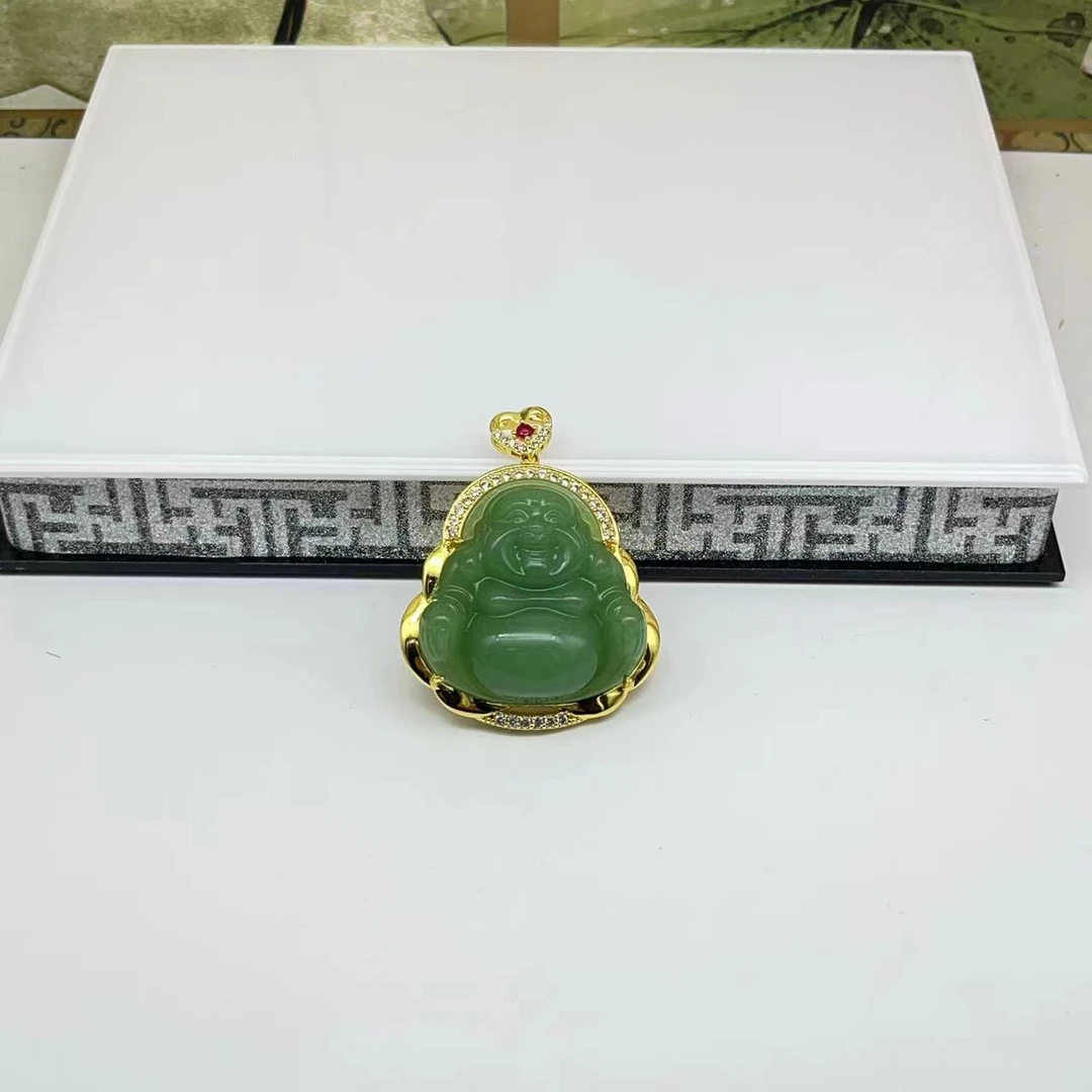 天然东陵玉大佛吊坠 K036—多样性发
