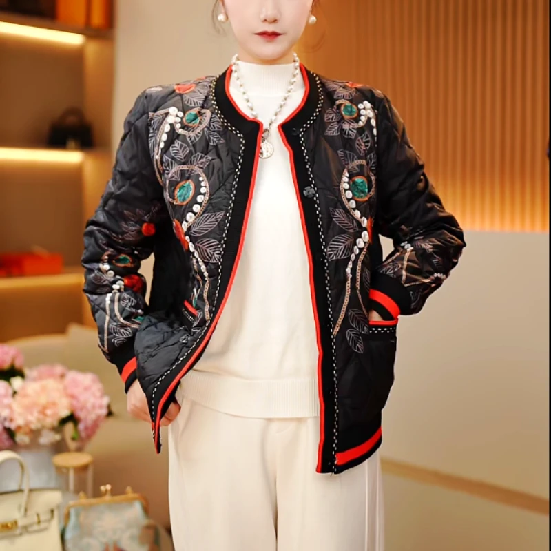 2024新品时尚百搭女士休闲显瘦保暖短款羽绒服-新金枝玉叶