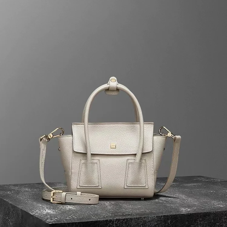 【专柜】Cuud时尚轻奢头层牛皮翅膀手提女包单肩斜挎通勤简约真皮包