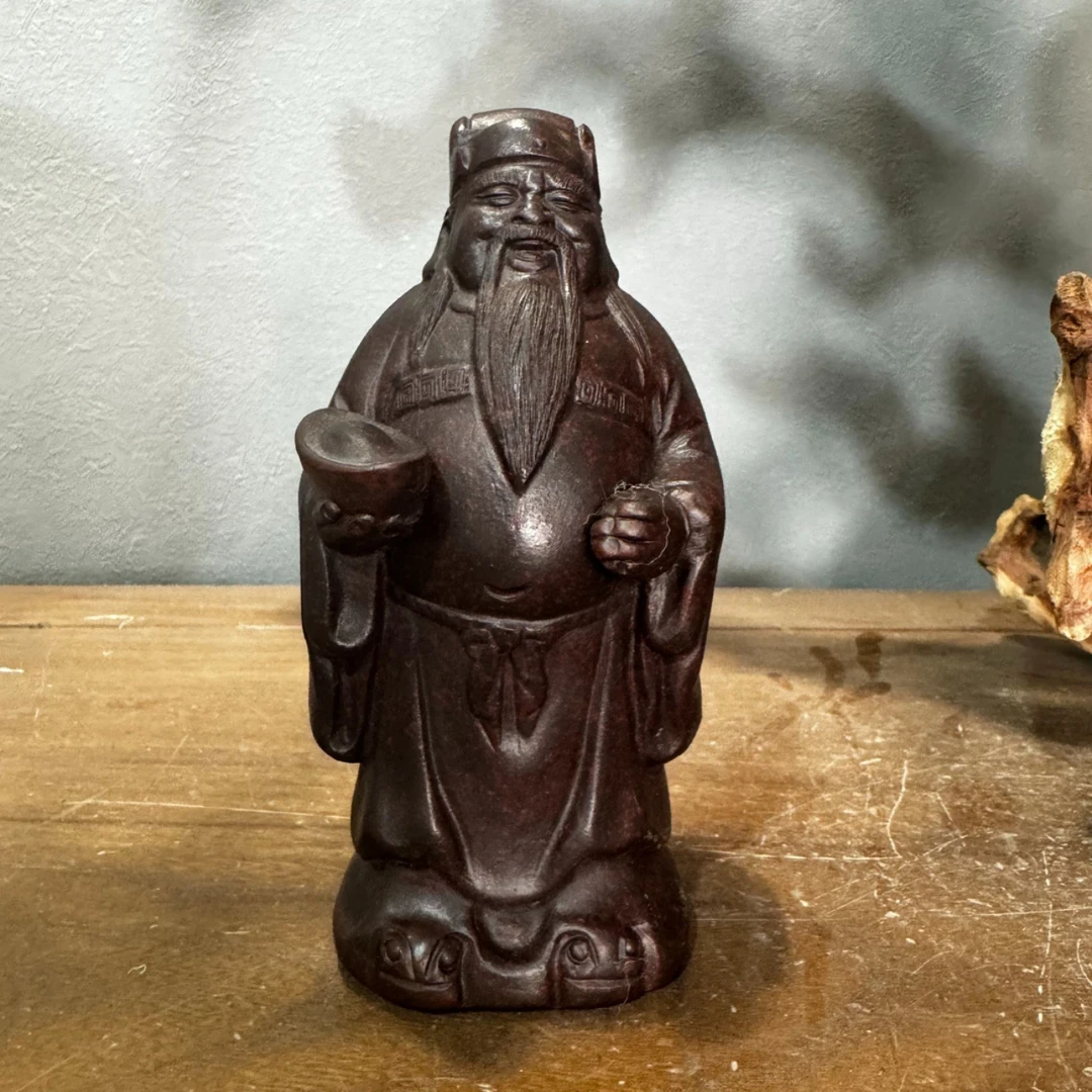 宜兴原矿高端紫砂茶宠文玩——大财神