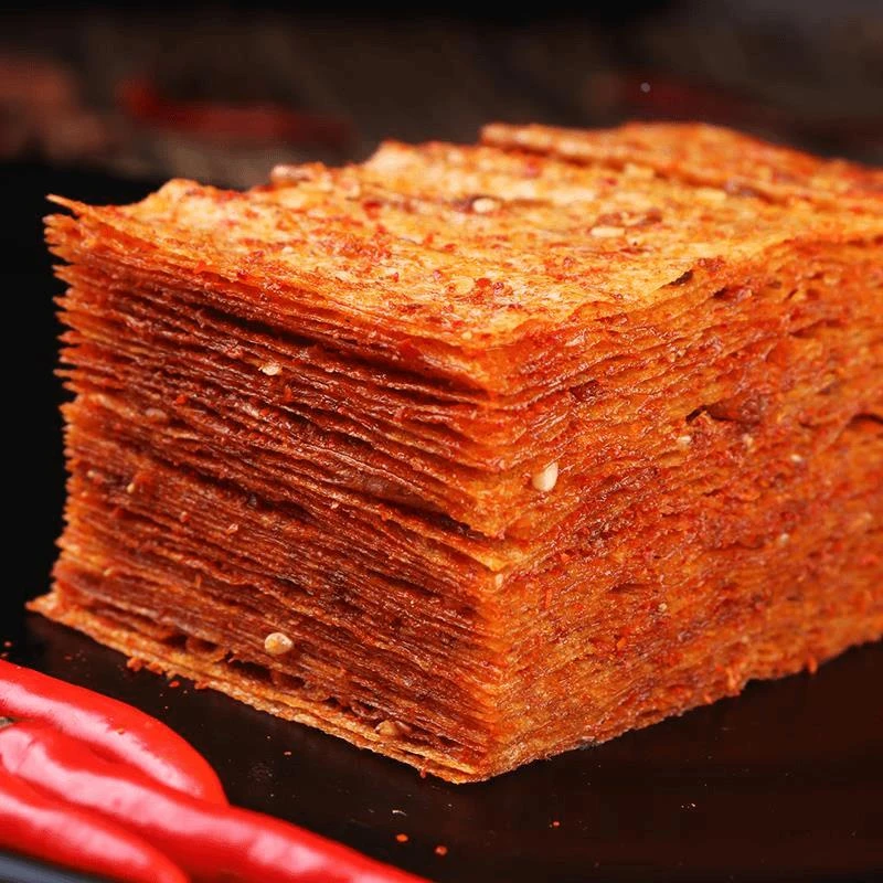 豆有味湖南特产手撕大辣片老式豆皮辣条儿时回忆怀旧休闲零食