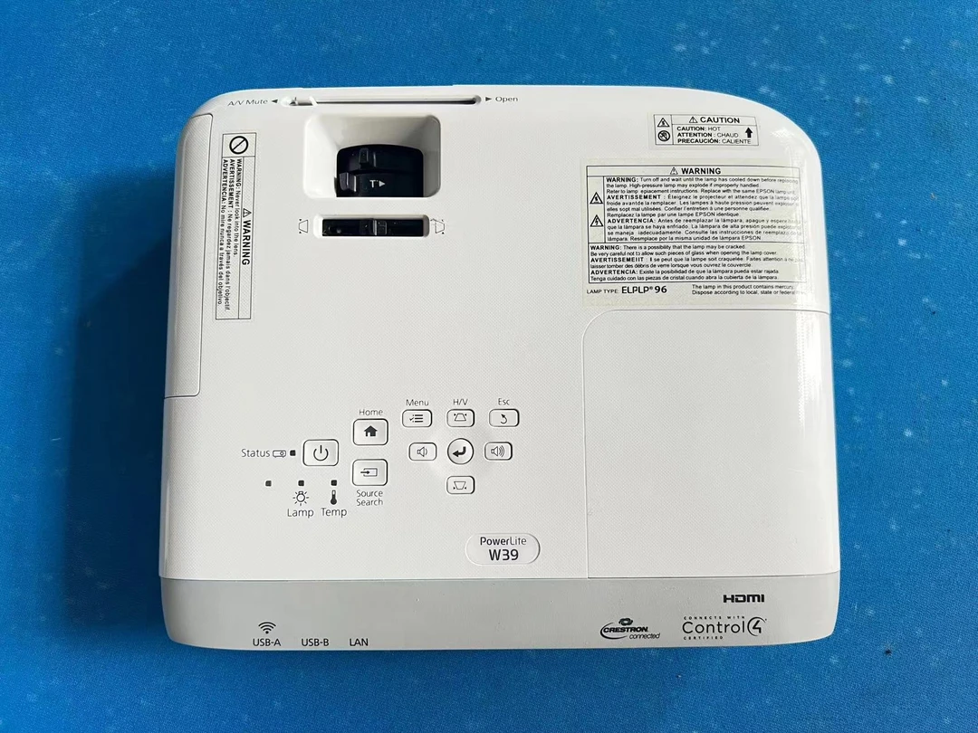 W39 3LCD3500流明1280*800白天直投家用办公投影配件电影高清
