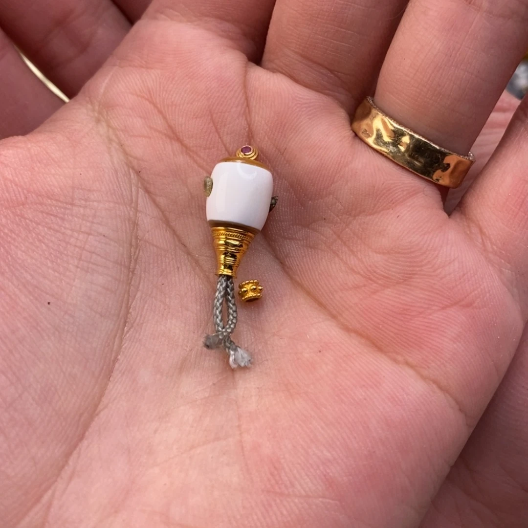 【闪购商品】玛瑙/玉髓配饰18K金镶嵌虚***生