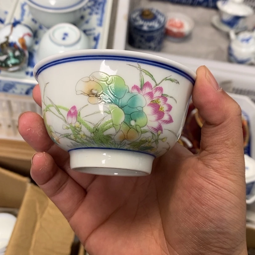 【闪购商品】瓷杯口9