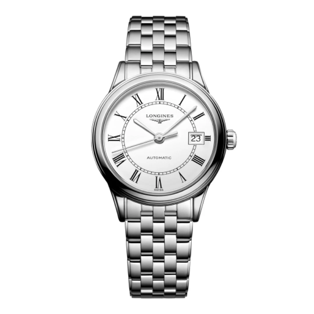 99新 Longines/浪琴 军旗374/机械女表/表经30mm女士